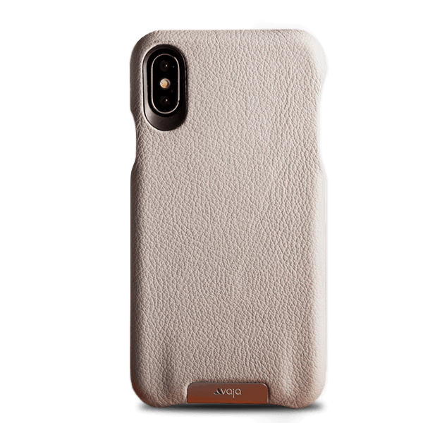 Grip iPhone X / iPhone Xs Leather Case - Vaja