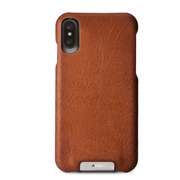 Grip iPhone X / iPhone Xs Leather Case - Vaja