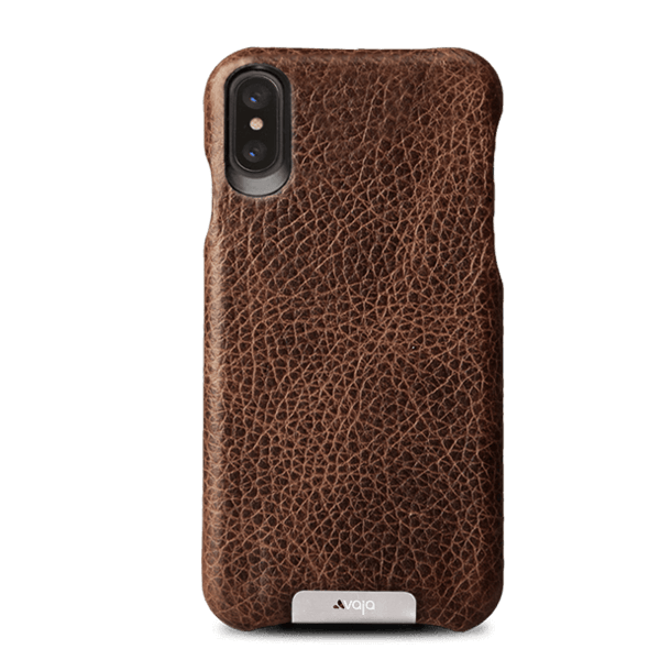 Grip iPhone X / iPhone Xs Leather Case - Vaja