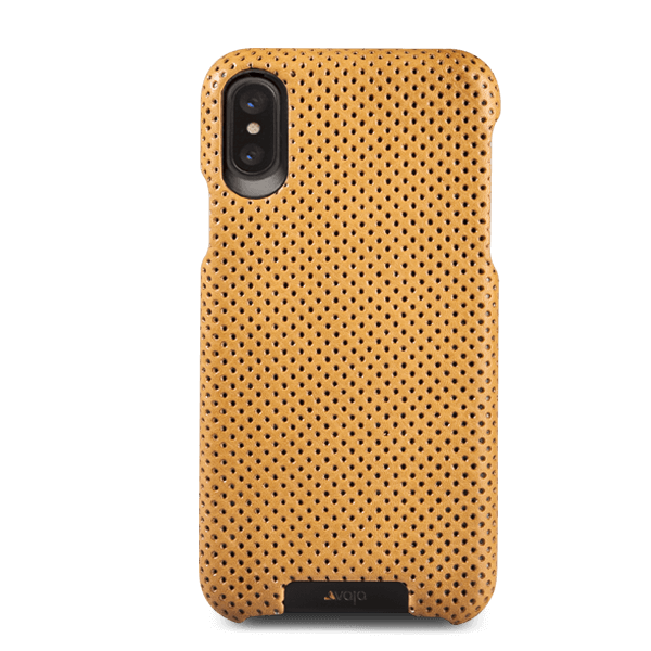 Grip iPhone X / iPhone Xs Leather Case - Vaja