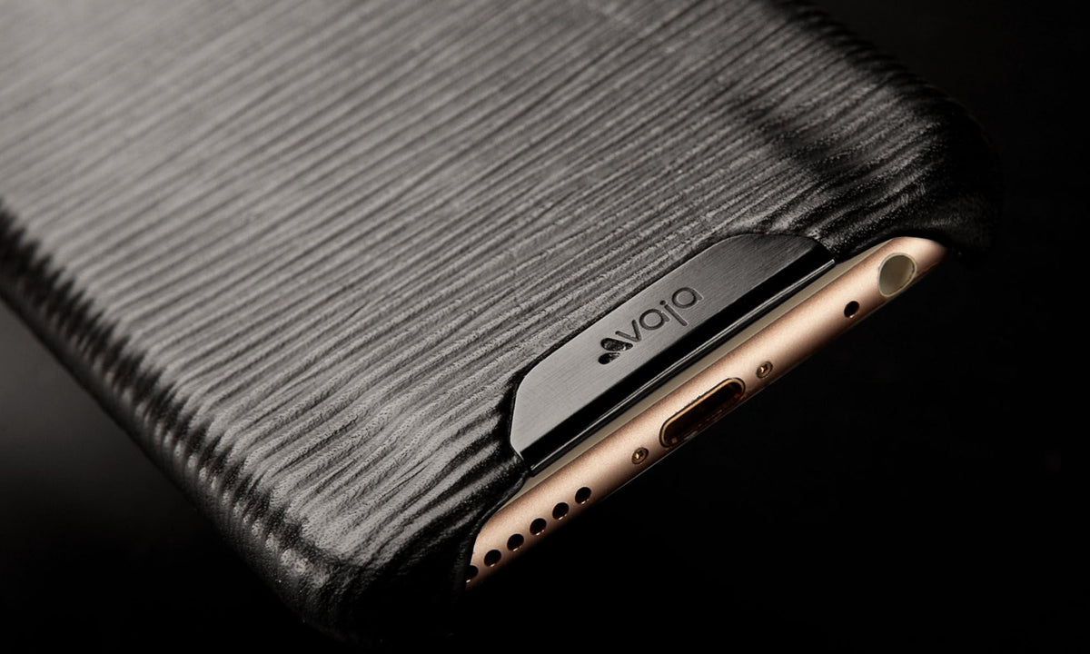 Grip Legno Nero - Black Label iPhone 6/6s Premium Leather Case