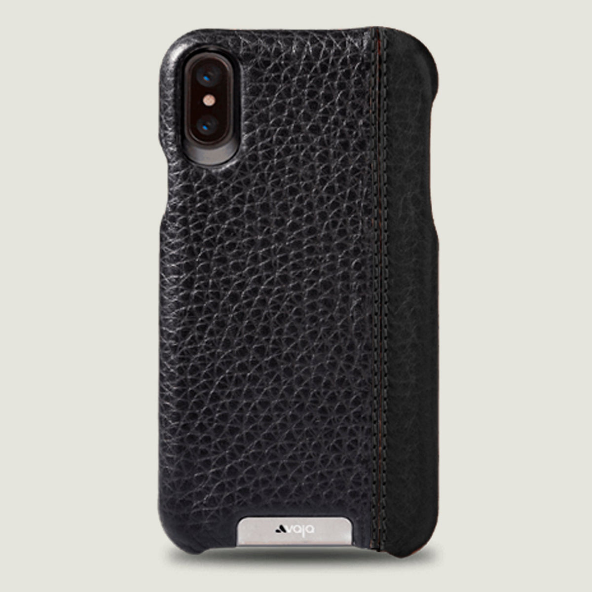 Grip LP iPhone X / iPhone Xs leather case - Vaja
