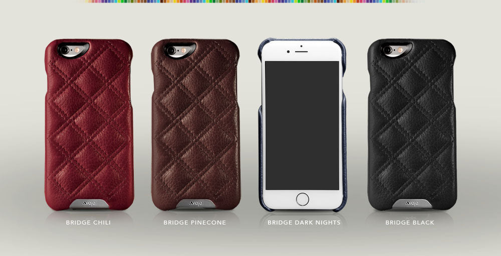 Grip Matelassé - Quilted iPhone 6/6s Leather Cases