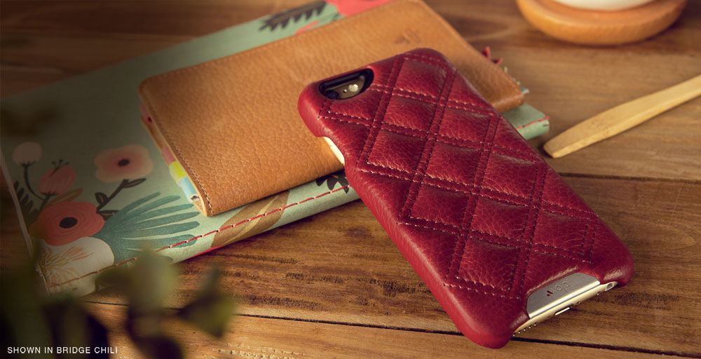 Grip Matelassé - Quilted iPhone 6/6s Leather Cases