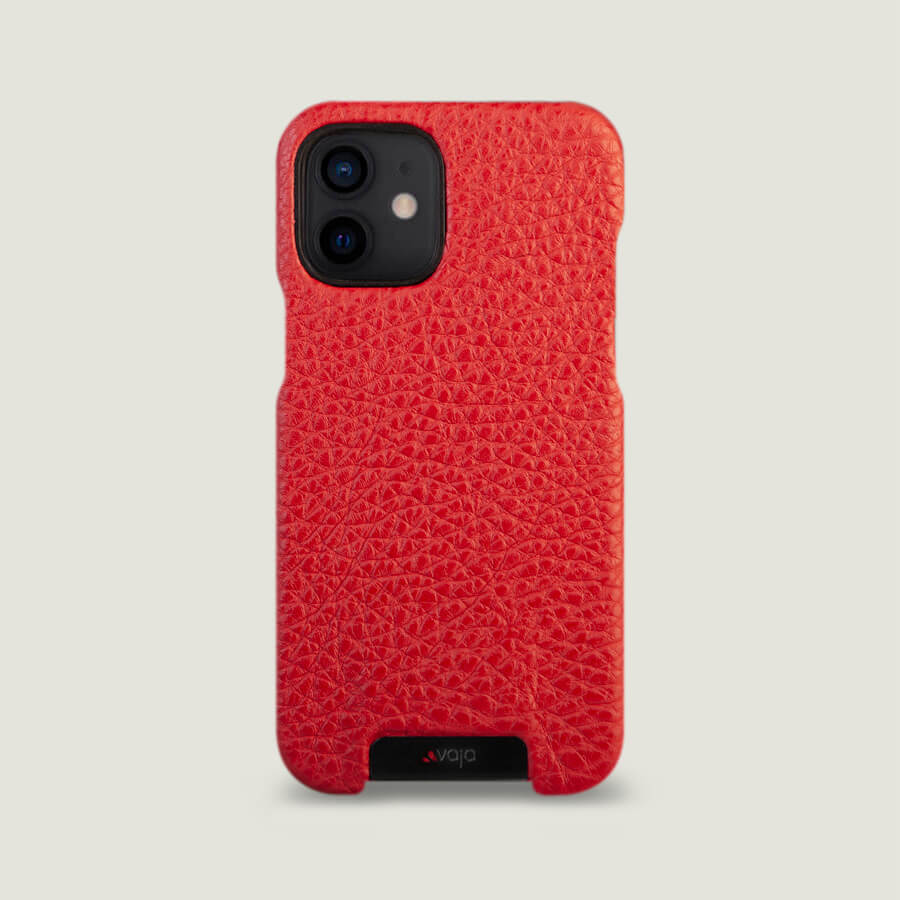 iPhone 12 Mini Grip leather case with MagSafe - Vaja