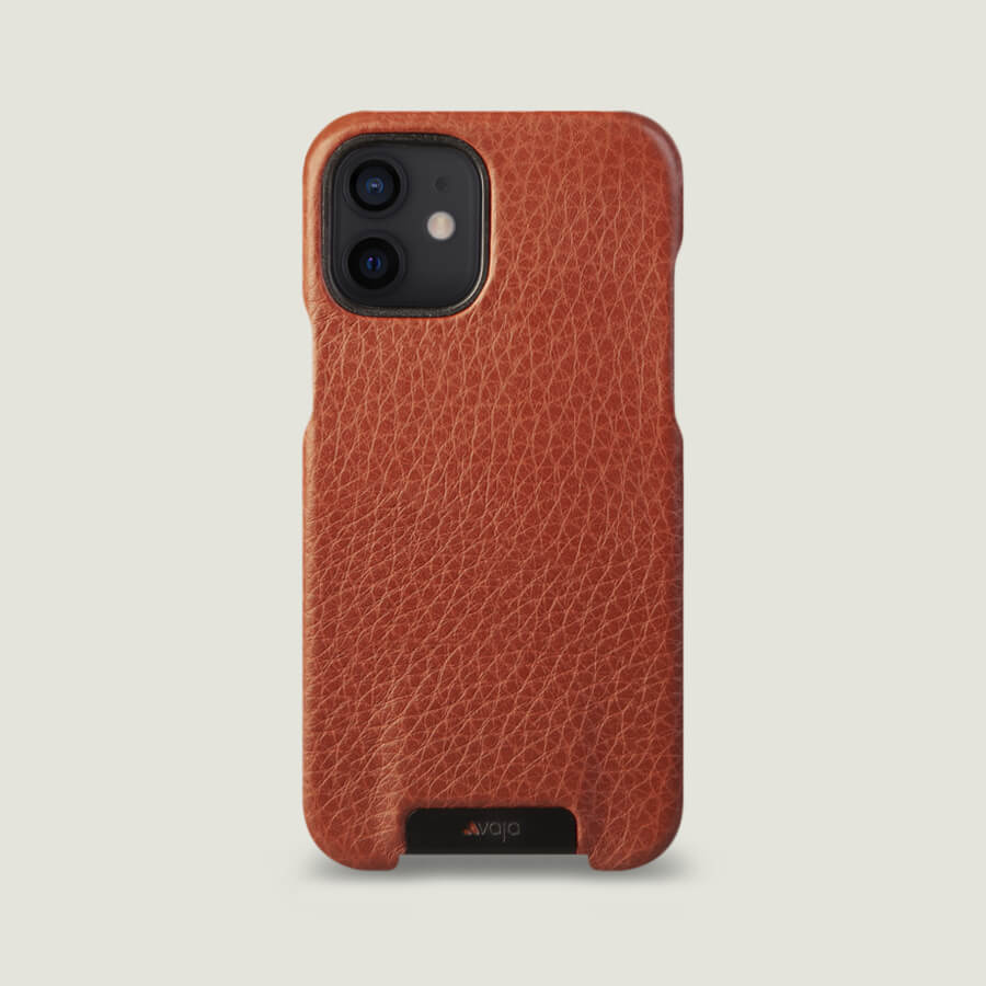 iPhone 12 Mini Grip leather case with MagSafe - Vaja