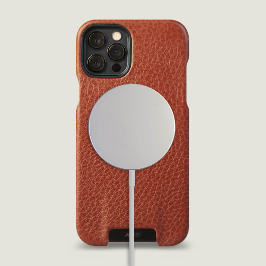 Grip iPhone 12 & 12 pro Leather Case with MagSafe - Vaja
