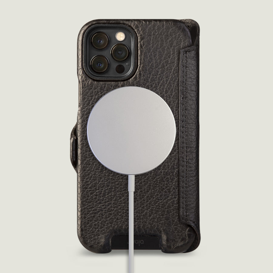 iPhone 12 & 12 pro wallet leather case with MagSafe - Vaja