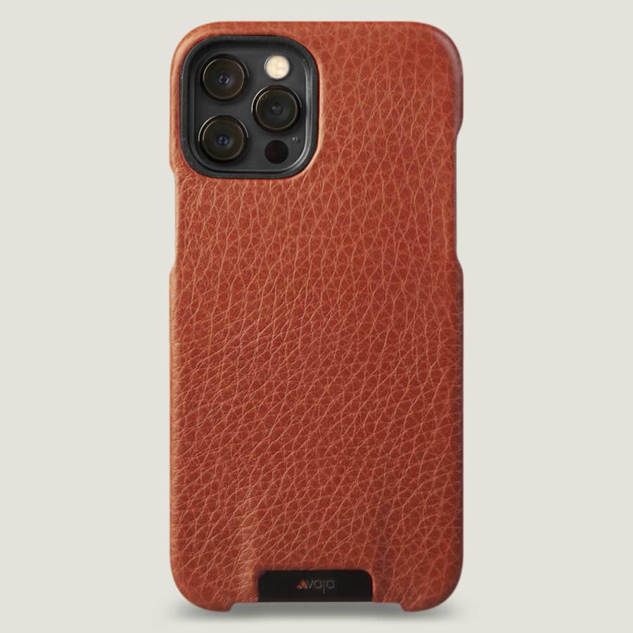 Grip iPhone 12 Pro Max leather case with MagSafe - Vaja