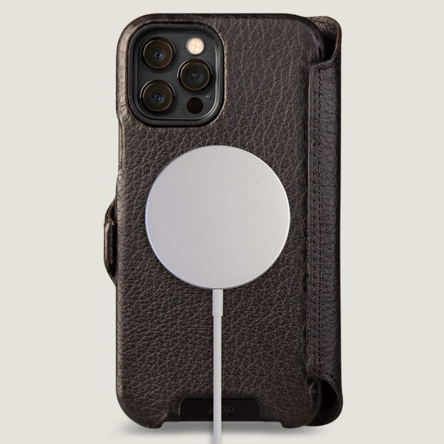 iPhone 12 Pro Max wallet leather case with MagSafe - Vaja