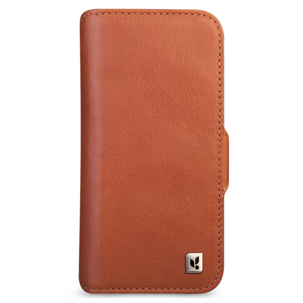 Wallet iPhone 14 Pro Max leather case - Vaja