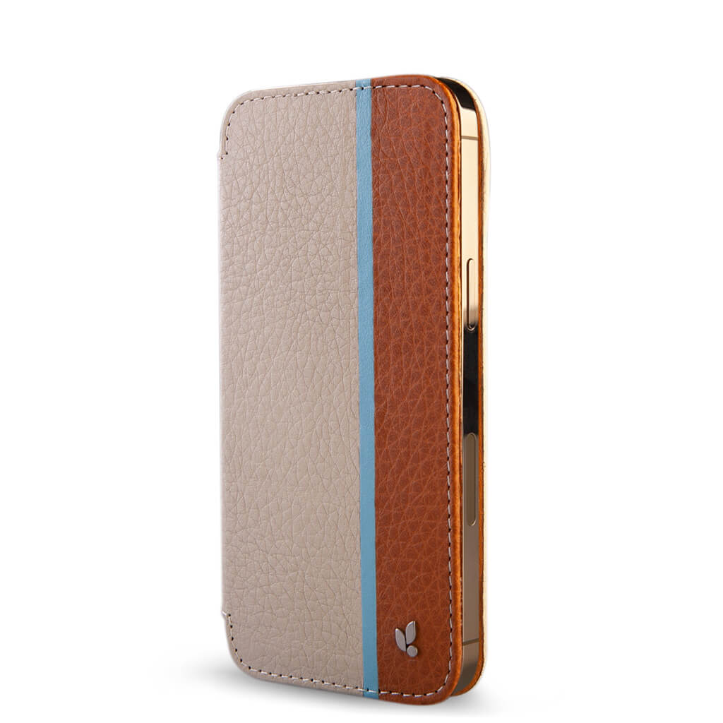Custom GTR Nuova Pelle iPhone 14 Pro leather case - Vaja