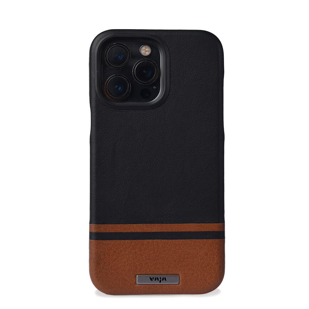 Grip iPhone 14 Pro leather case - Vaja