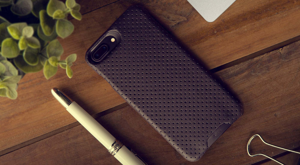Grip - Leather Case for iPhone 7 Plus - Vaja