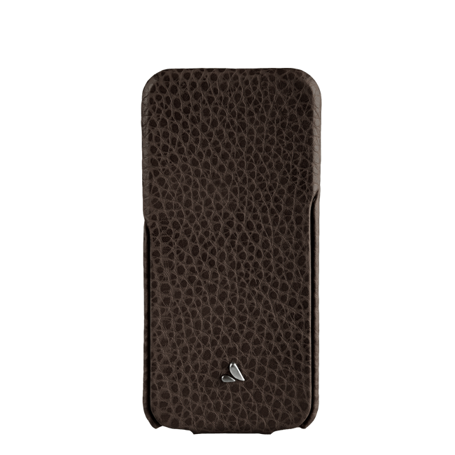 Top Flip - Premium Leather iPhone SE Cases - Vajacases