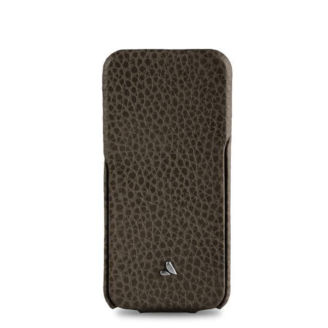 Top Flip - Premium Leather iPhone SE Cases - Vajacases
