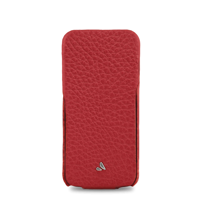 Top Flip - Premium Leather iPhone SE Cases - Vajacases