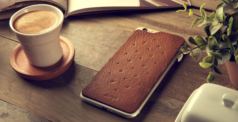 Leather Back for iPhone 7 - Vaja