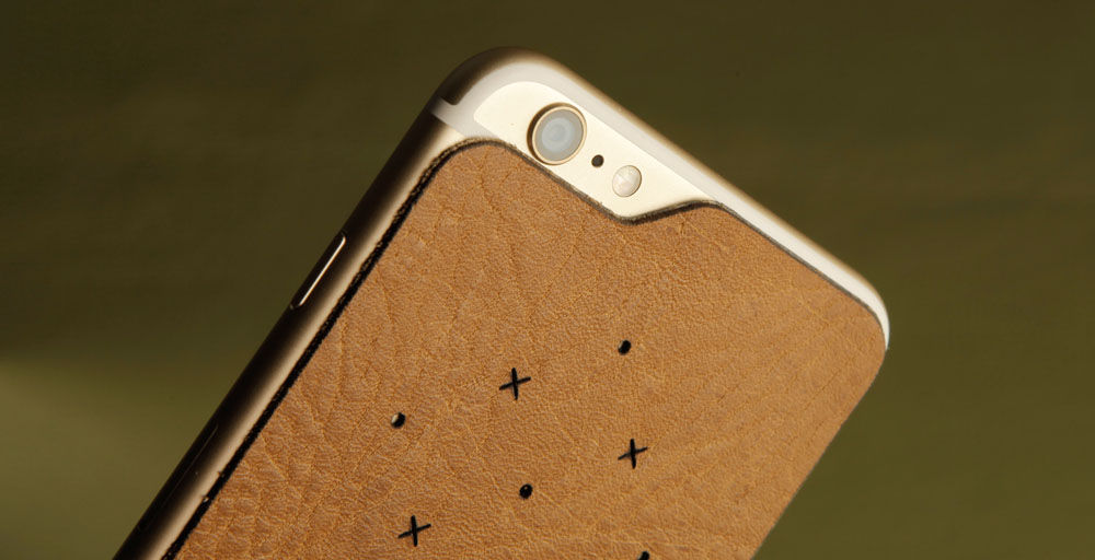 Leather Back - Premium Leather Back for iPhone 6/6s