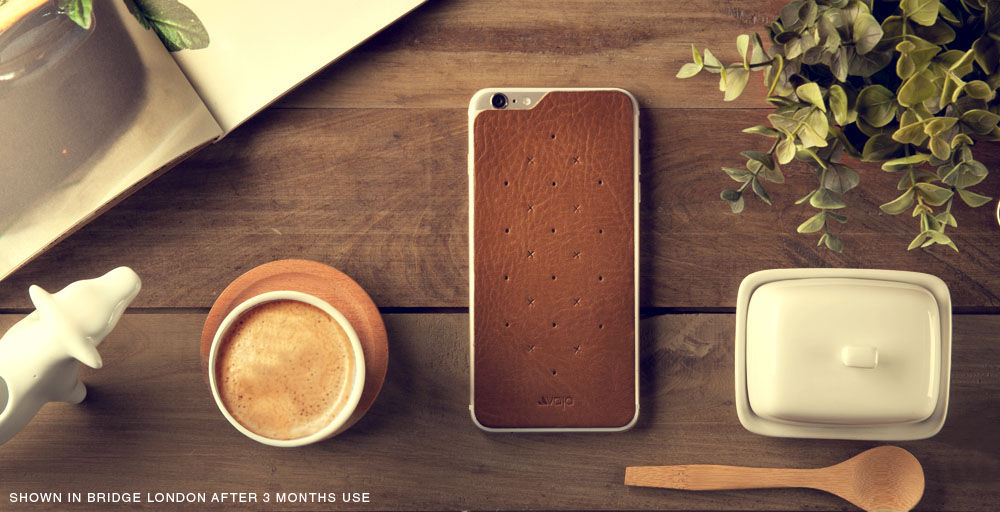 Leather Back - Premium Leather Back for iPhone 6 Plus/6s Plus