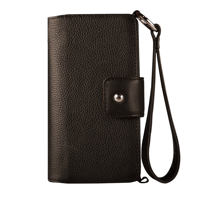 Lola XO - Wristlet Leather wallet case for iPhone 7 - Vaja