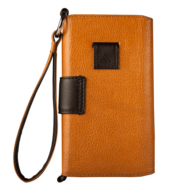 Lola XO - Wristlet Leather wallet case for iPhone 7 - Vaja
