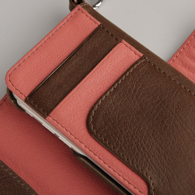 Lola XO - iPhone 6/6s leather Wallet with detachable case - Vaja
