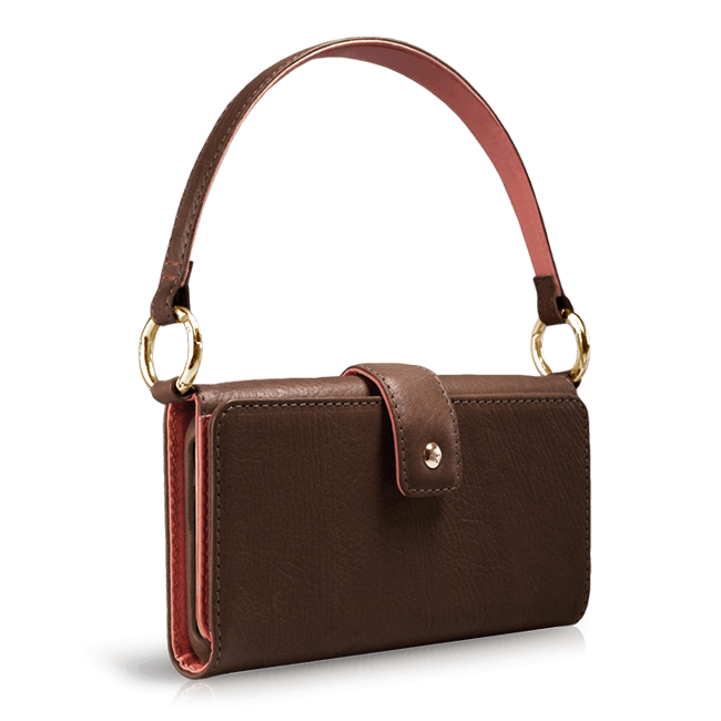 Lola XO - iPhone 6 Plus/6s Plus leather Wallet with detachable case - Vaja
