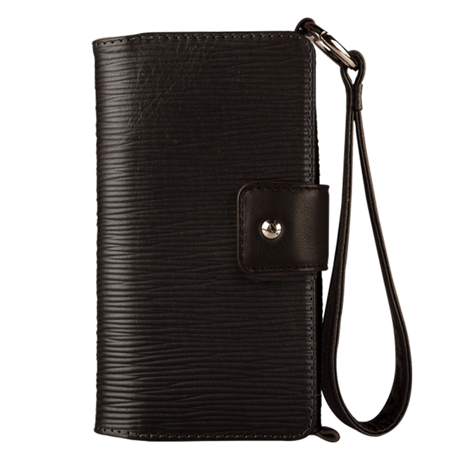 Lola XO - iPhone 7 Plus Wallet leather wristlet case - Vaja