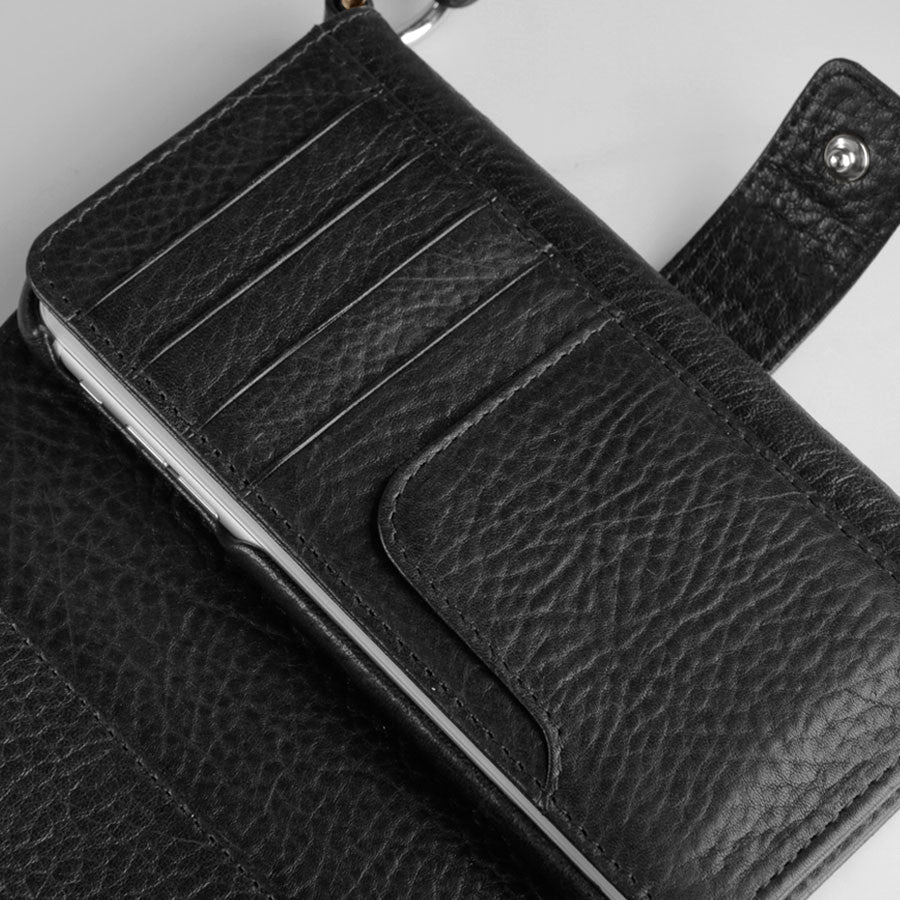Lola XO - iPhone 6 Plus/6s Plus leather Wallet with detachable case - Vaja