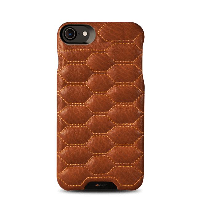 Grip Matelasse Quilted iPhone 7 Leather case - Vaja