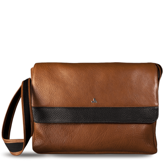 Messenger Leather Bag for Macbook 13" - Vaja