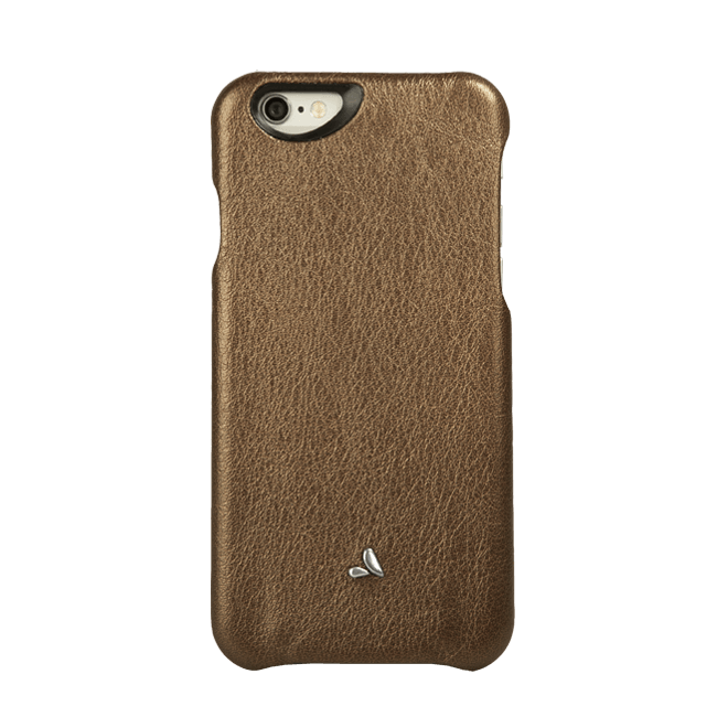 iPhone 6/6s Plus Leather Case - Vintage Metallic Grip - Vaja