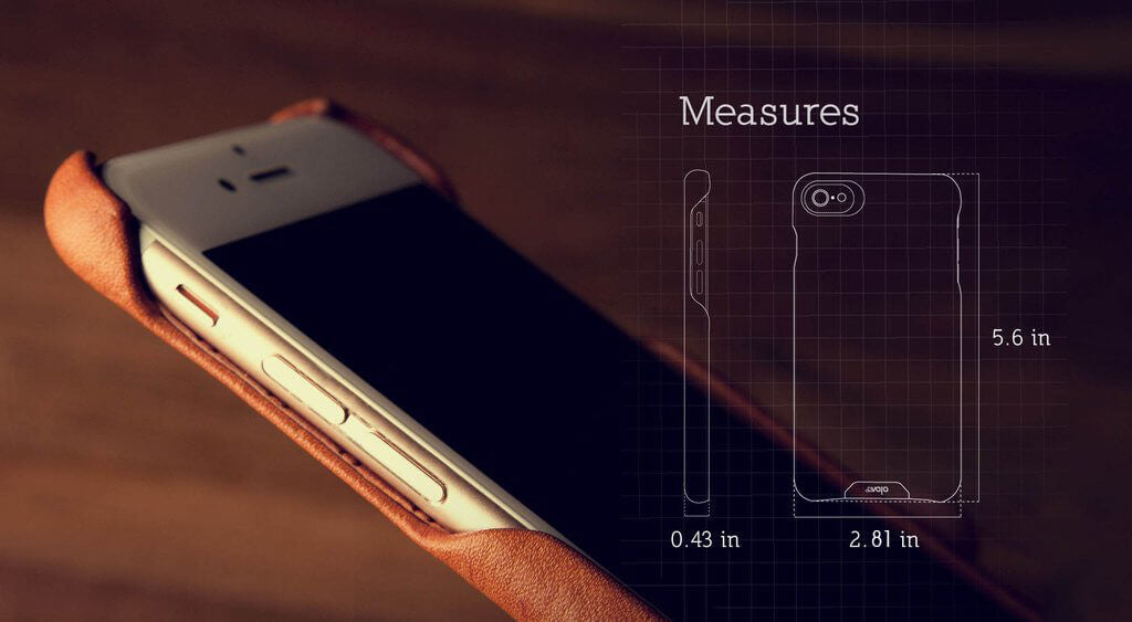 Grip - iPhone 7 Leather Case