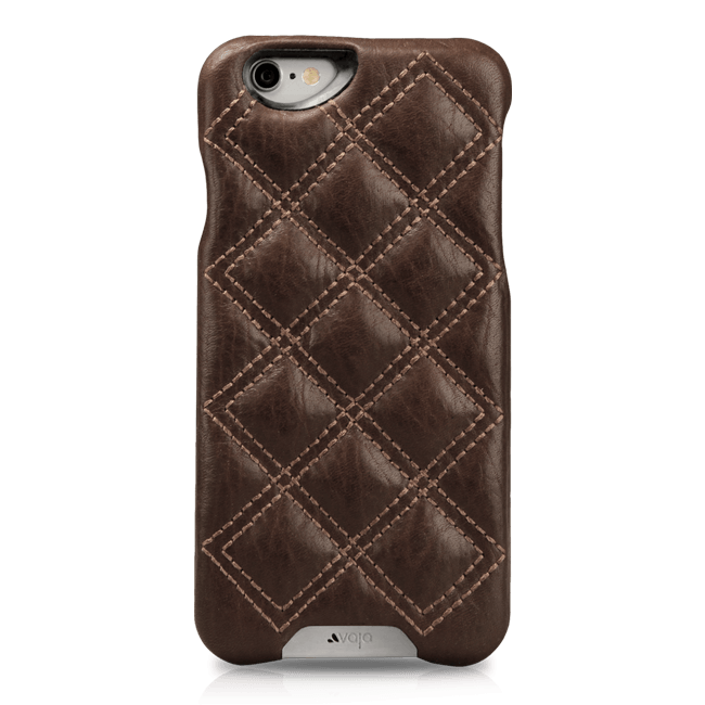 Grip Matelassé - Quilted iPhone 6 Plus/6s Plus Leather Case - Vaja