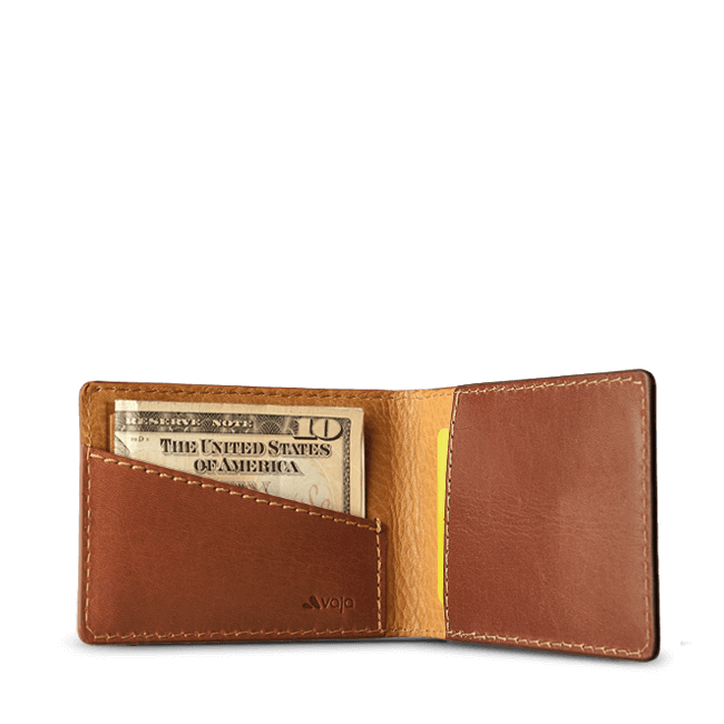 Slim Premium Leather Wallet - Vaja