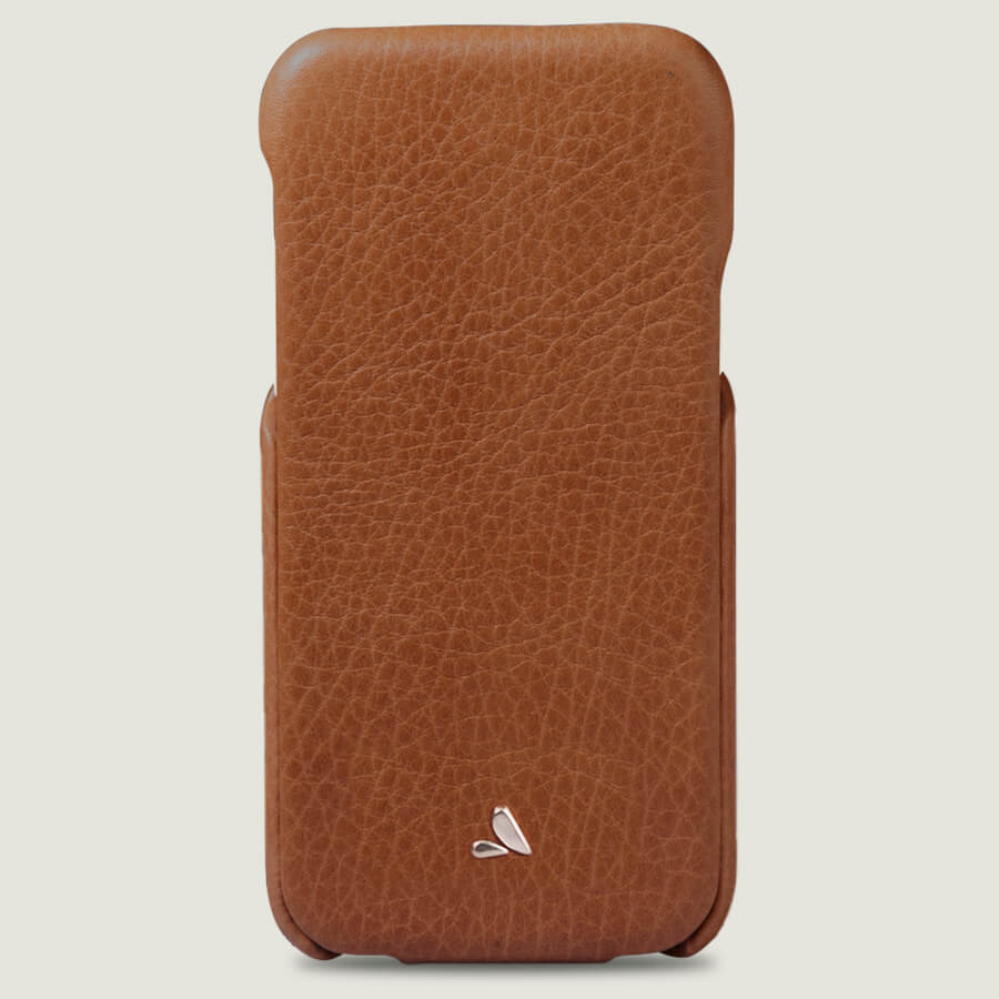 Top iPhone X / iPhone Xs Leather Case - Vaja