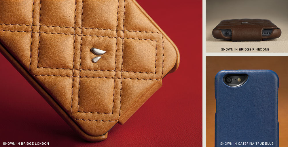 Top Matelassé - Quilted iPhone 6/6s Leather Cases