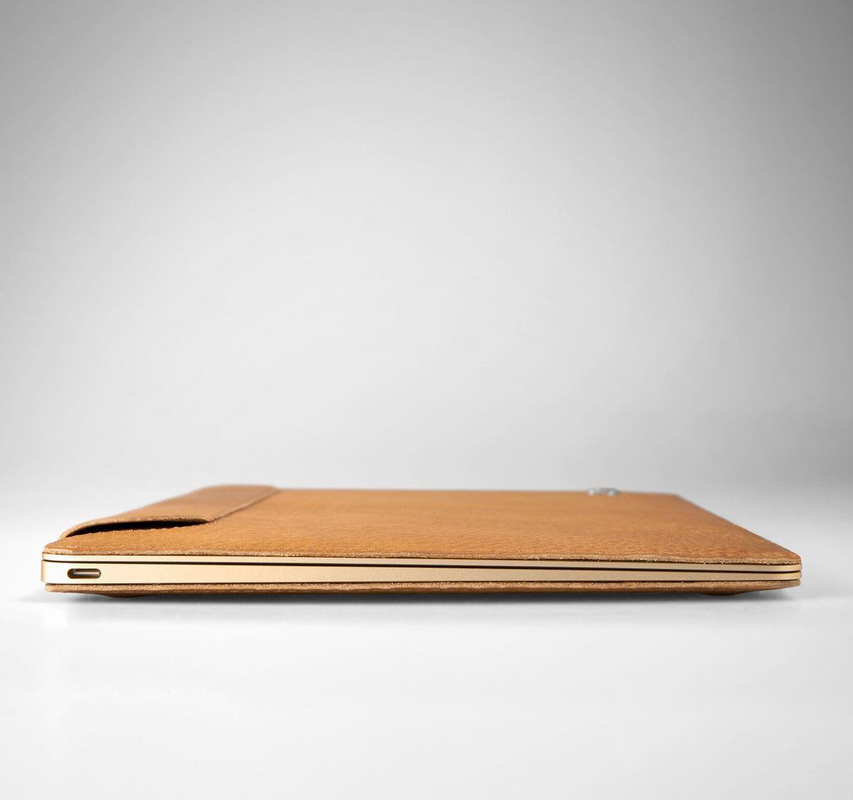 Funda de cuero para MacBook de 12 pulgadas