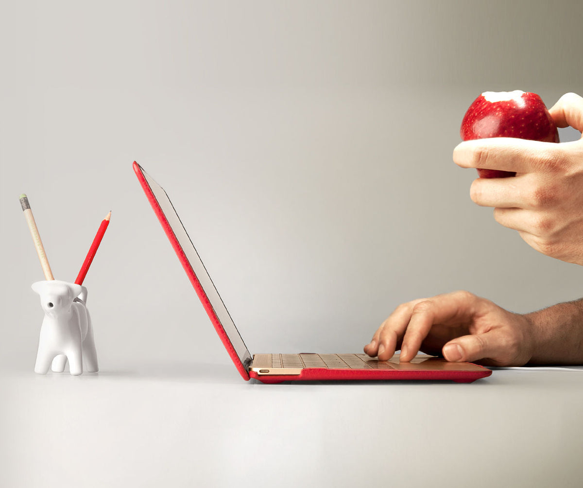Traje de cuero para MacBook de 12 pulgadas