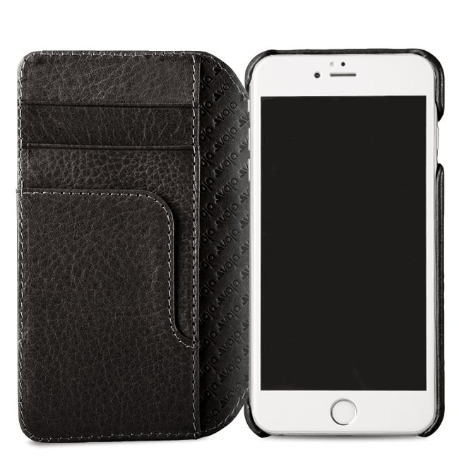 Wallet Agenda iPhone SE Leather Case - Vaja