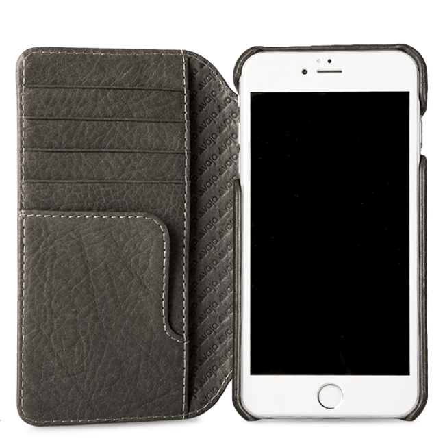Wallet Agenda iPhone 8 Plus Leather Case - Vajacases