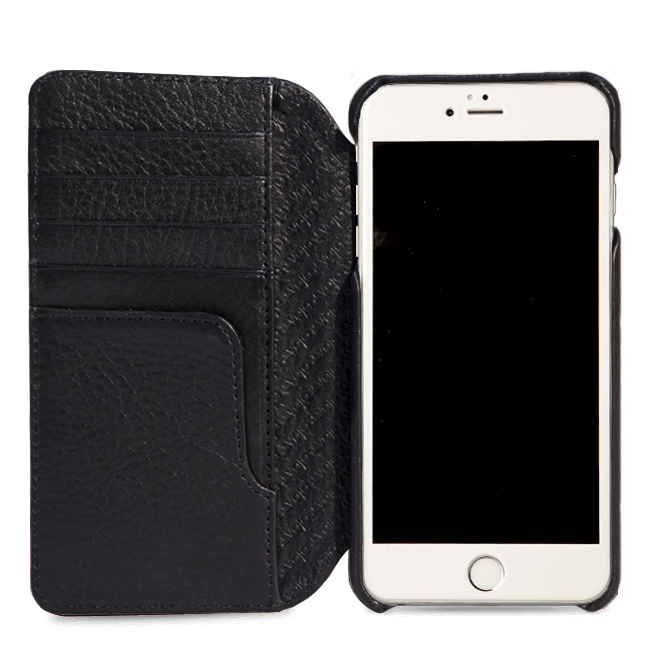 Wallet Agenda iPhone 8 Plus Leather Case - Vajacases